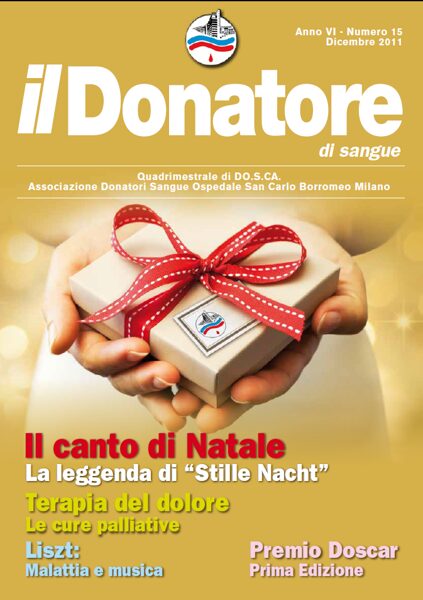 Il Donatore n.15 Dicembre 2011