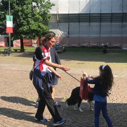 QUATTRO PASSI IN COMPAGNIA - di DOSCA - Il Sindaco Santagostino arriva al traguardo