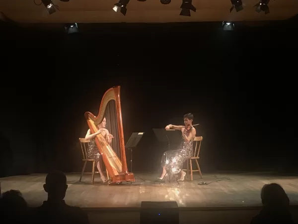 Le musiciste Silvia e Yara