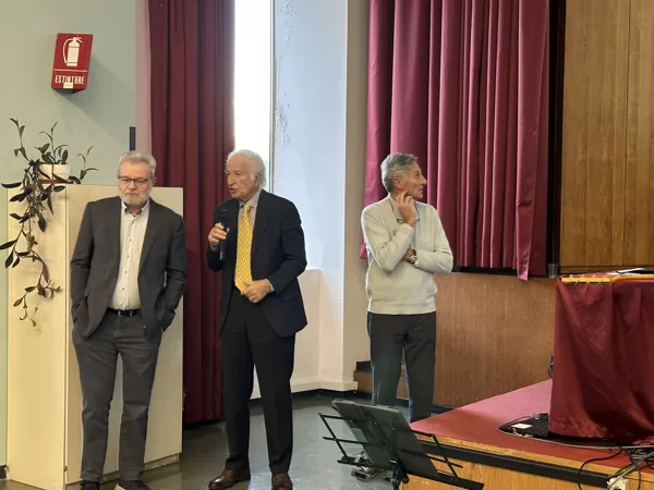 IL PRESIDENTE EDUARDO SZEGO E IL PRIMARIO DR. IVO BEVERINA
