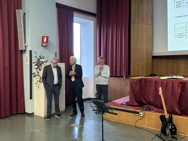 IL PRESIDENTE EDUARDO SZEGO E IL PRIMARIO DR. IVO BEVERINA