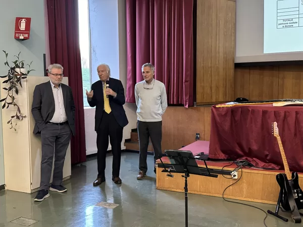 IL PRESIDENTE EDUARDO SZEGO E IL PRIMARIO DR. IVO BEVERINA