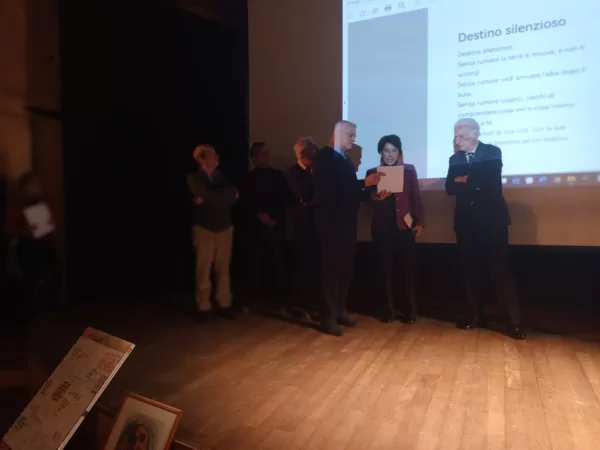 Luisa Muzio, secondo posto nella sezione Poesia