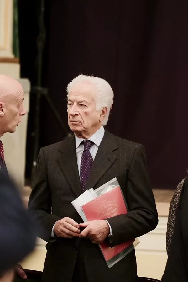 Il Presidente Szego e Marco Salmoiraghi, Direttore Generale dell’ASST Santi Paolo e Carlo