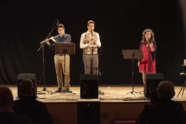 I fratelli Contino e la cantante Caterina