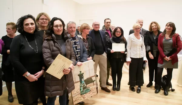 Il gruppo dei premiati del Ventennale