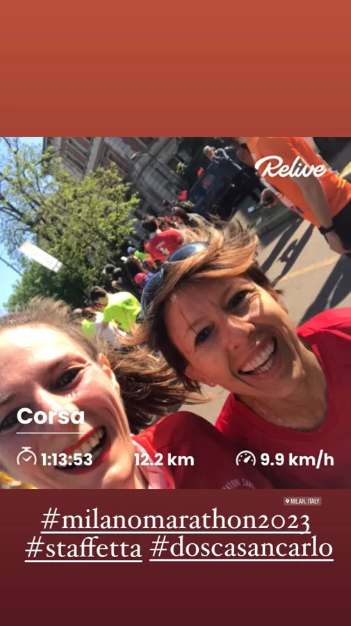 Staffettisti Milano Marathon