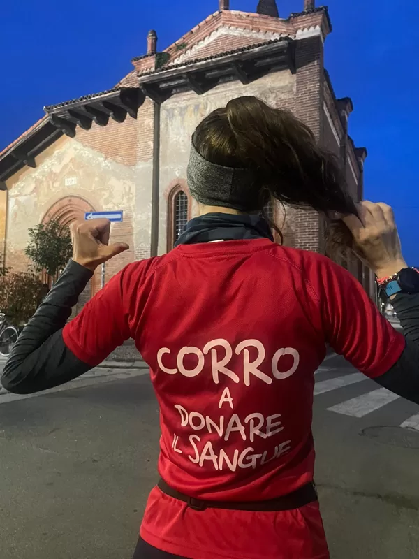 CORRO A DONARE IL SANGUE