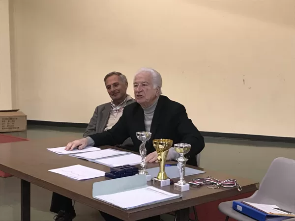 Il Presidente E. Szego e il Vice Presidente A. Majno