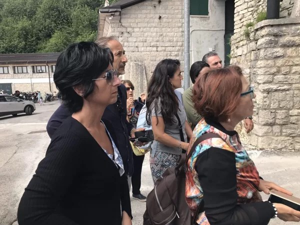 I nostri donatori in visita al Sacrario militare del Monte Grappa