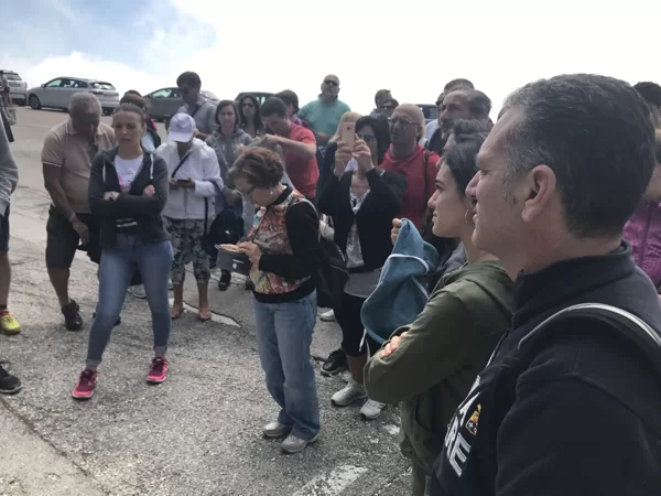 In visita al Sacrario militare del Monte Grappa