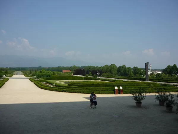 Gli splendidi giardini della Reggia